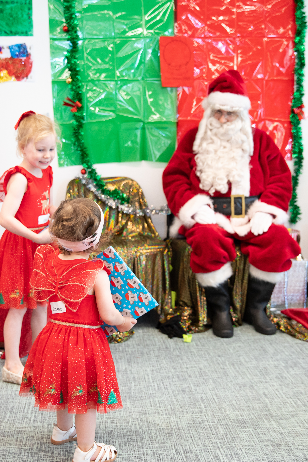 Santa Support Santa Visits NextSense Centres Spreading Festive Cheer • NextSense